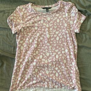 Pink cheetah top